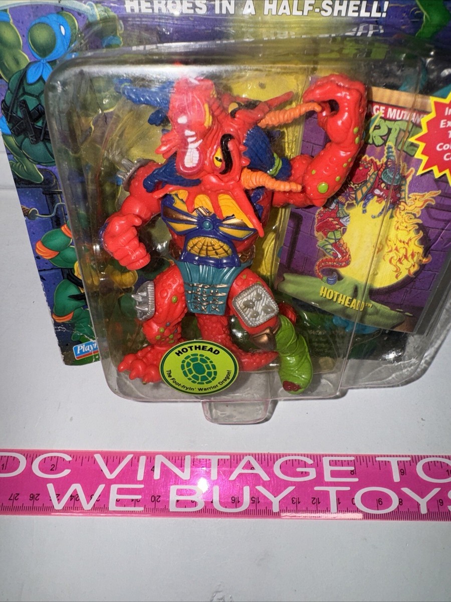 TMNT Hothead 1992 MOC Ninja Turtles Playmates Toys Action TMNT Hothead 1992 MOC Ninja Turtles Playmates Toys Action