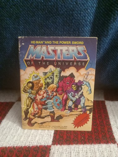 MOTU, He-Man and the Power Sword, Mini Comic Book, Masters of the Universe + 1