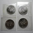 Russia - Set of four 2014 Sochi 25 Roubles - Mint! Winter Olympic Games — photo 2