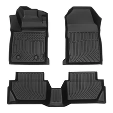 For 2011-2013 Ford Fiesta All-Weather TPE Rubber Floor Mats Cargo Liners 3pcs