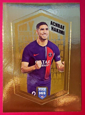 Achraf Hakimi #HAK PSG - Panini Fifa 365 2024 - My Golden Team
