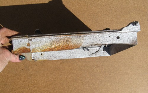 Antike Gusseisen Tür mit Zarge für Kaminofen - Bild 5 von 9