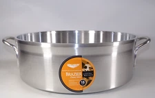 NEW Vollrath Heavy Duty Aluminum Brazier, 18Qt, 16" Diameter, 68218
