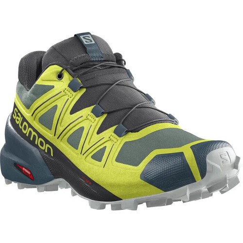 Nouveau SALOMON Speedcross 5 Hommes 039 s Chaussures de course sur piste US Taille 9 Vert canard in Guadeloupe at 592 Rating 5