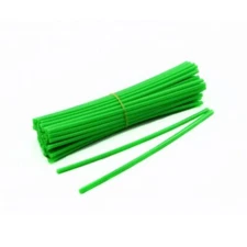 Wheel Rim Spoke Covers Wraps Green for Honda FMX 650 SLR 650