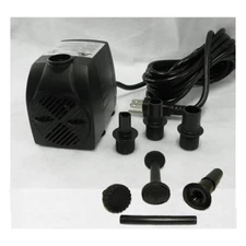 Submersible Fountain Pump 660 GPH Includes 4-fountain-head-nozzles - APJR2500-FH