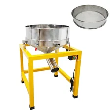 Electric Sieve Electric Stainless steel Flour Shaker with 26 Mesh Screen 110V
