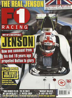 F1 Racing Magazine Jenson Button Felipe Massa Martin Brundle Race Engineer 2009