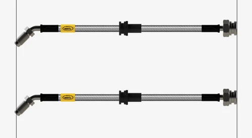 FRONT HEL Conversion Brake Lines Hoses For VW Golf MK7 TO Porsche Macan Calipers