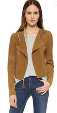 Paige Tiana Jacket, Saddle Brown, Size Small, Nwt