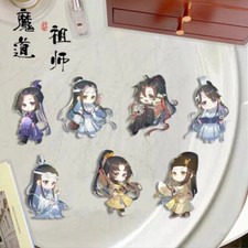 7pcs Anime Mo Dao Zu Shi Wei Wuxian Lan Wangji Jiang Cheng Brooch Pin Badge Gift