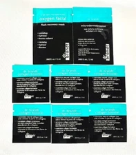Dr. Brandt Collagen Booster, Oxygen Facial & Microdermabrasion Samples lot of 8