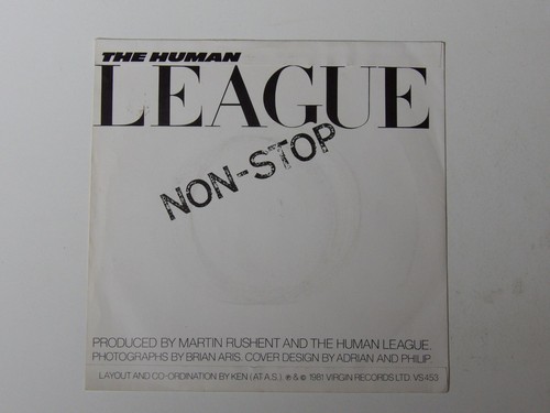 Human League: Open Your Heart 1981 7" - Picture 4 of 4