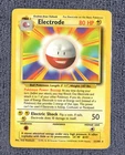 Electrode 21/102 Rare Pokémon 1999 Unlimited Base Set HP