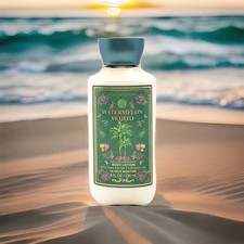 Bath Body Works Watermelon Mojito Body Lotion 8 oz Shea Butter Coconut Oil