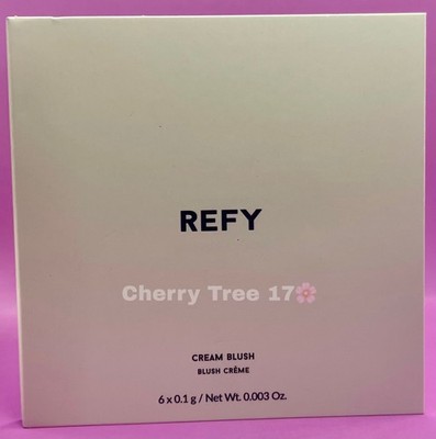 REFY BEAUTY Cream Blush - Six Shades 6 x 0,1g Sample Card Dewy Neu