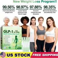 7~35PCS GLP-1 Six-in-One Health Solution Oral Liquld,One Bottle To Target It All