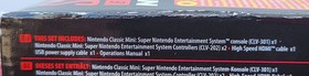 Super Nintendo NES Classic Mini System In Box + 2 Controller Extenders