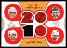 2010-11 O-Pee-Chee Souvenirs Niklas Backstrom/Mikko Koivu/Pierre-Marc