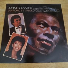Johnny Mathis Natalie Cole Unforgettable 1983 CBS CBS10042 Stereo UK VG+ NM