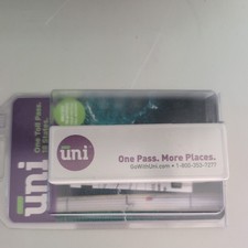 Uni Prepaid Portable Toll Pass by E-PASS – Works in 18 States Including FL, G...