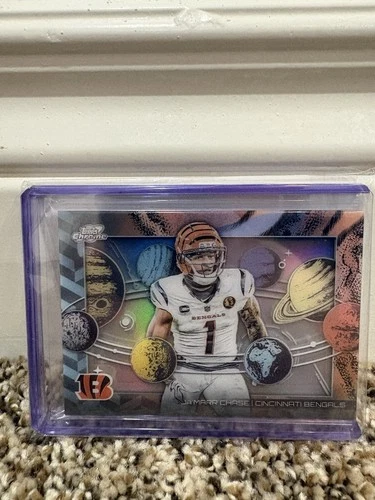 2025 Topps Cosmic Chrome Ja'Marr Chase Base (RAW)