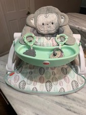 Fisher-Price SnugaMonkey Sit Me Up Floor Seat - Perfect Condition