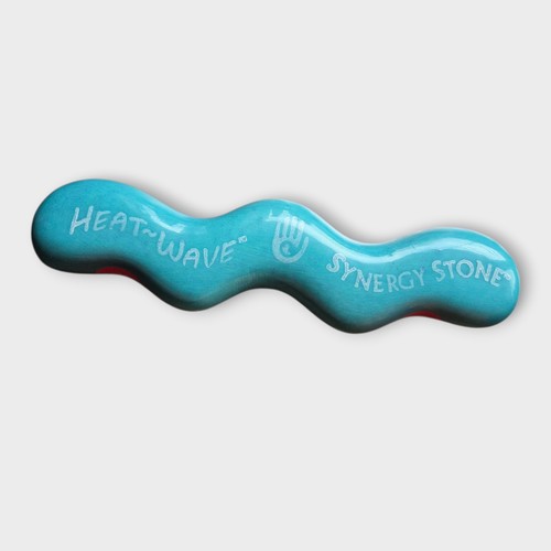 Synergy Stone Heat Wave Hot Massage Tool Deep Tissue Turquoise Ultra Smooth