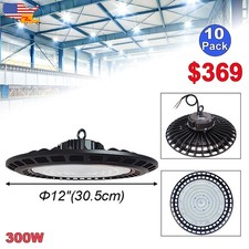 300 W High Bay Light 30000Lm AC85-277V Shop Factory Commercial Lighting Fixture