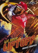 🔥 Topps Bunt 21 Topps Fire  - We Have Liftoff BRYCE HARPER - SUPER RARE 🔥 