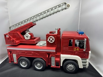 DRIVEN By Battat Fire Engine Ladder Truck 29'' Extension Working Lights/  Parts