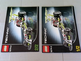 LEGO TECHNIC:  Combine Harvester / Dragster 2 in 1 (8274) - Used - Complete 
