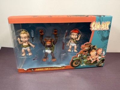 Boss Fight Studio Sam & Max RUBBER PANTS COMMANDOS Action Figure Set 2022