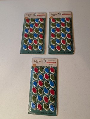 Favorite Day Light Bulb Icing Decorations Lot of 3   72 Count   BBD 08/23/2029