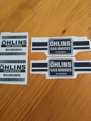 aufkleber stickers ohlins ktm cross regularita vintage Epoche