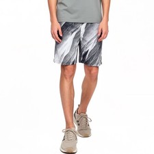 DSG Boys Agility Short Pure White AI Formation Abstract Print Size L 14-16 NEW
