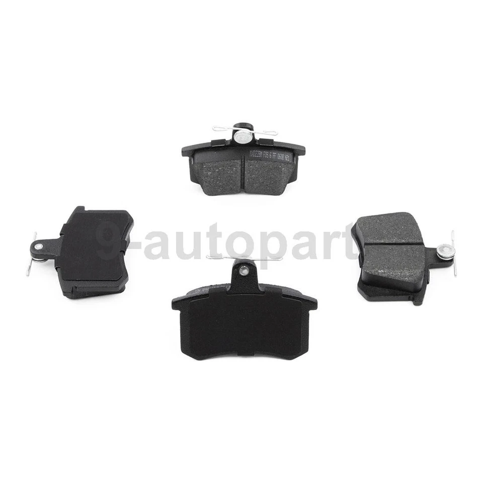 Rotores de freno de disco delanteros traseros + pastillas de freno para Audi A6 1995 1996 1997 Foto 2 de 4