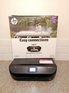 🖨️HP Envy 5010 All-in-One WLAN Drucker|Drucken, Scannen, Kopieren|Sofort Tintenbereit
