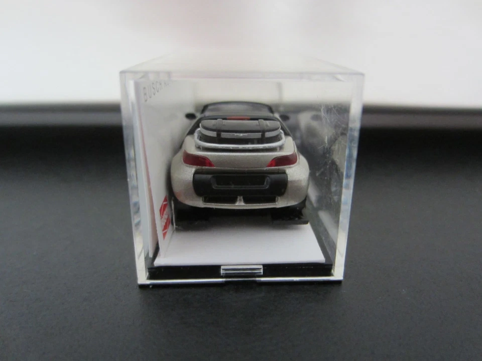 BUSCH 49302 SMART ROADSTER in LIGHT GOLD - model is PLASTIC - HO or 1:87 scale - Image 2 of 4