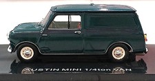 Ebbro 1/43 Austin Mini 1/4Ton Van Green Morris Rover
