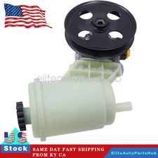 Power Steering Pump w/ Pulley & Reservoir For Ram 1500 2011-2012 V8 5.7L Pickup