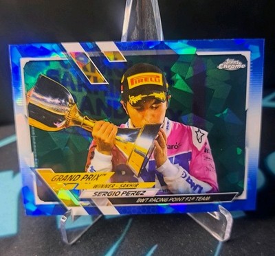 2021 Topps Chrome Sapphire  Sergio Perez [BWT Racing Point F1 Team #153