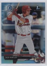 2017 Bowman Draft Chrome Sky Blue Refractor 384/399 Zach Kirtley #BDC-20 1ek2