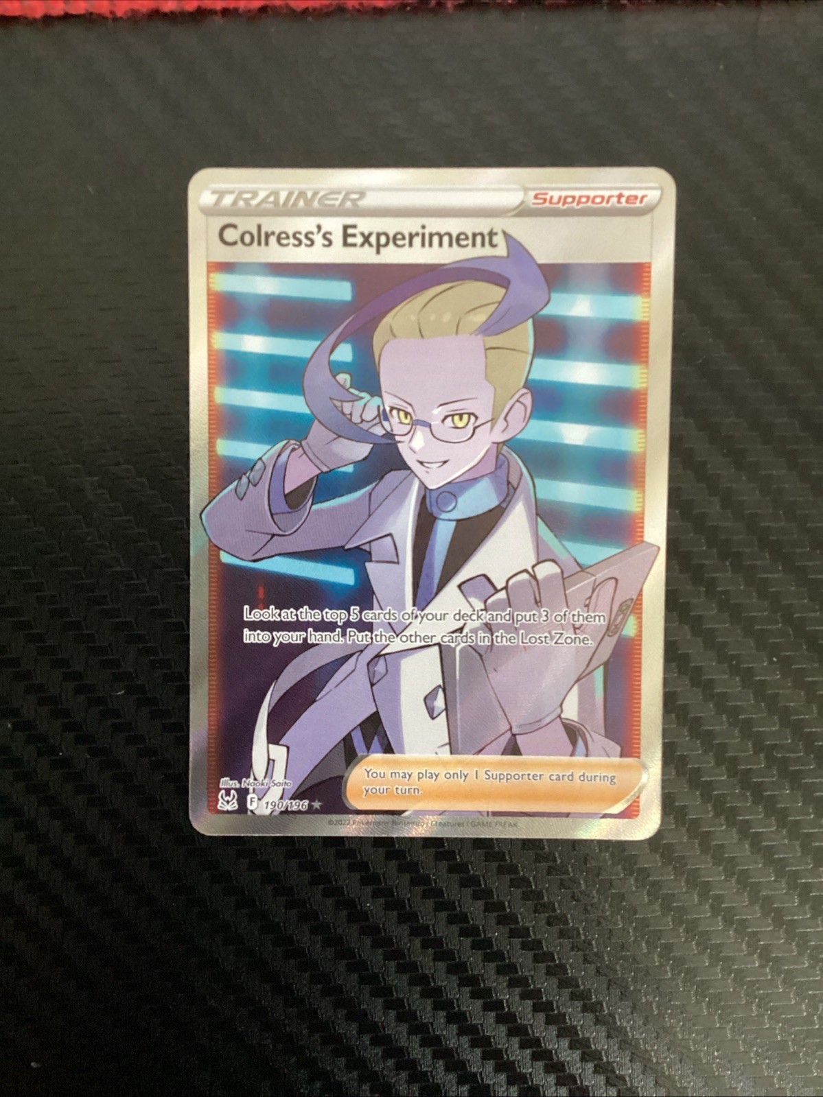 Colress’s Experiment 190/196 Pokémon Lost Origin NM