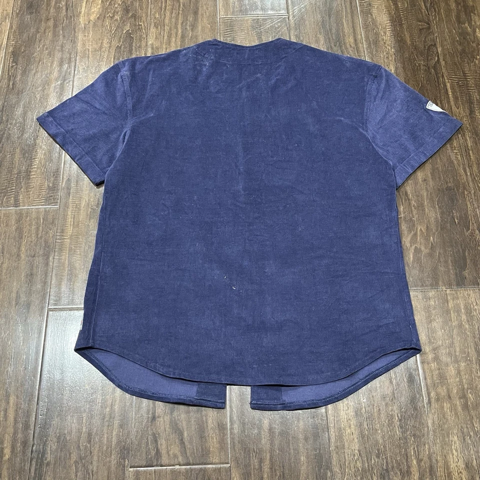 Camiseta de béisbol Palace Supreme azul marino talla grande Supreme pana Foto 3 de 4