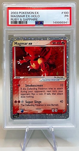 Magmar ex graded PSA 1 for sale on eBay