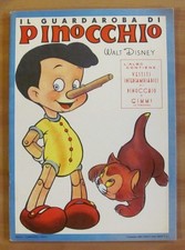 Disney - Le Garde-Robe De Pinocchio - Éd. Carroccio, Années '40 À Découper