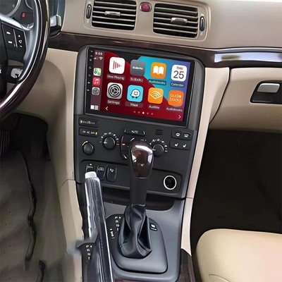 New 4G+64G For Apple Carplay Android15 Auto GPS Navi for 2004-2008 Volvo S80