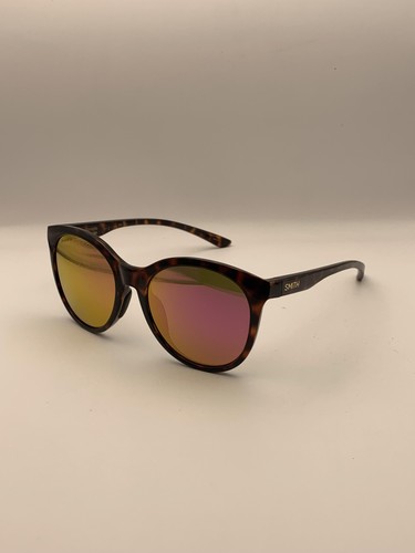 Smith Bayside Sunglasses Womens Tortoise ChromaPop Polarized Yellow Pink Lens