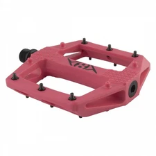 Origin8 Strapd Platform Pedal 9/16" Chromoly Axle Concave Composite Body Pink